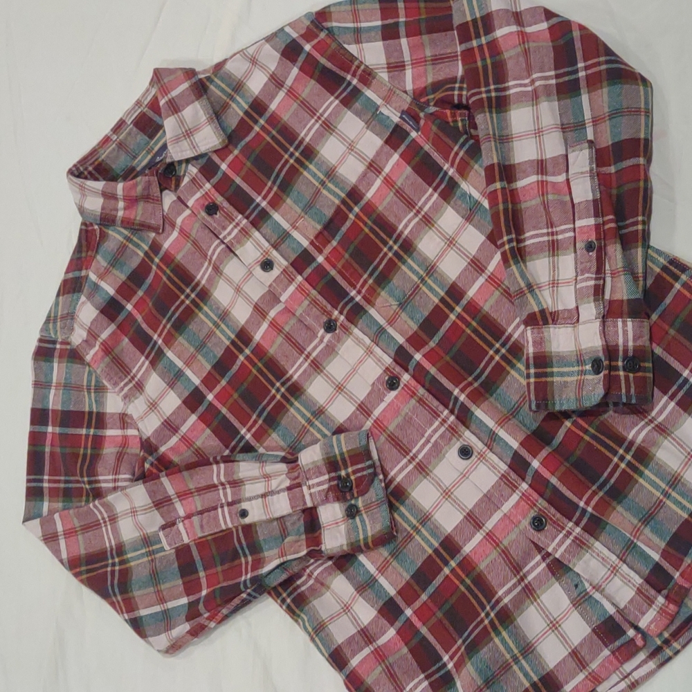 Mens Eddie Bauer Flannel Shirt - Size Small